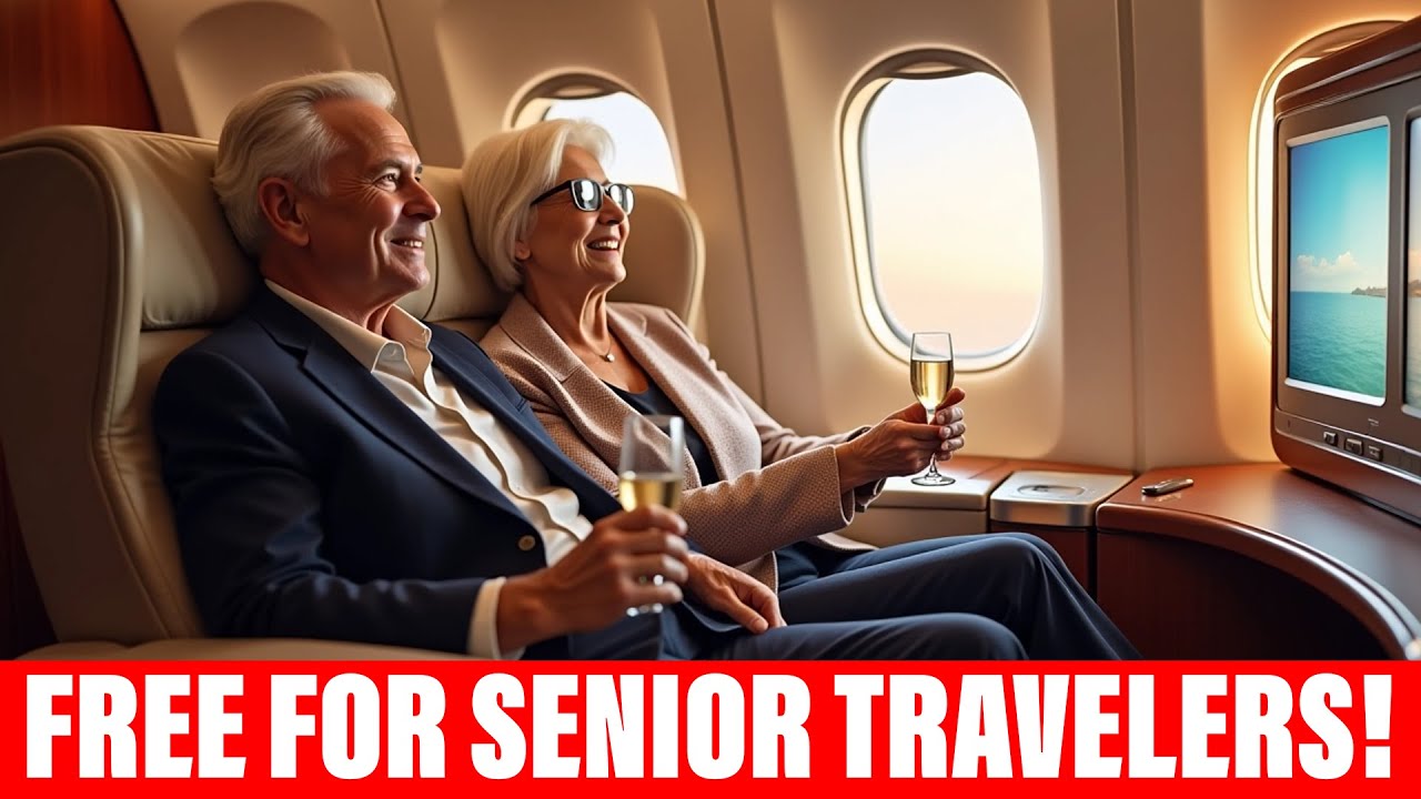 15 Free Perks Seniors Can Request On Flights (Airlines Hide This!)
