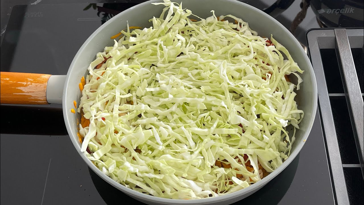 Komşu Günümüzde Herkes Tarifini İstedi :) Lahanayı Bir De Böyle Deneyin Efsane Oluyor