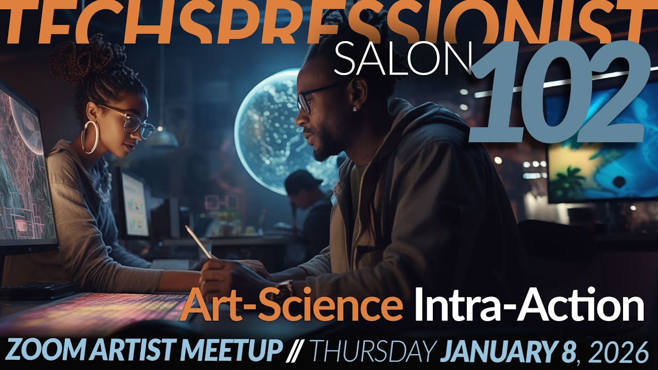 Techspressionist Salon 102 // Art-Science Intra-Action // Heidi Boisvert