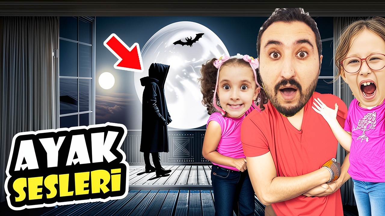 GECE YARISI EVİMİZDEN AYAK SESLERİ GELİYOR !! BAHAR BANU ALYA ASEL MİRA NERDESİNİZ ?!