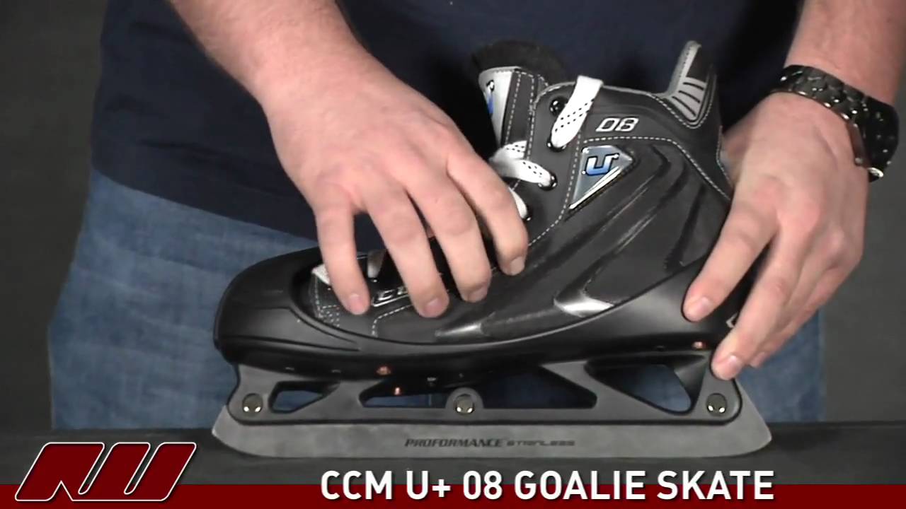 CCM U+ 08 Goalie Ice Hockey Skate