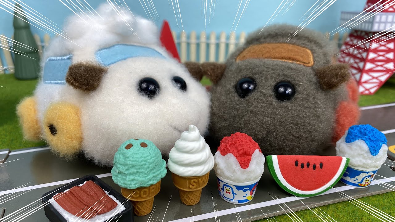 【PUIPUIモルカー】モルカーが夏を食べつくす！そして、食べ過ぎて大変なことに！｜天竺鼠車車、Molcar