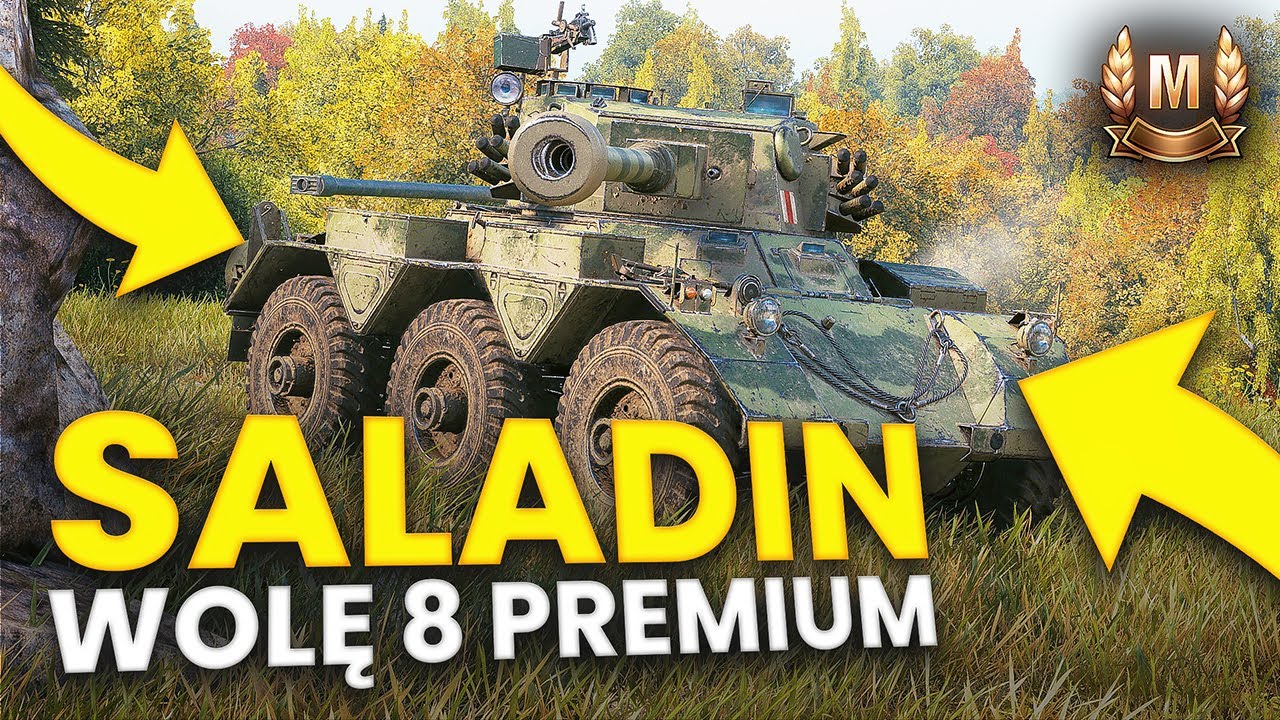 KTO BY POMYŚLAŁ? WOLĘ PREMKĘ ;-) -SALADIN - WORLD OF TANKS