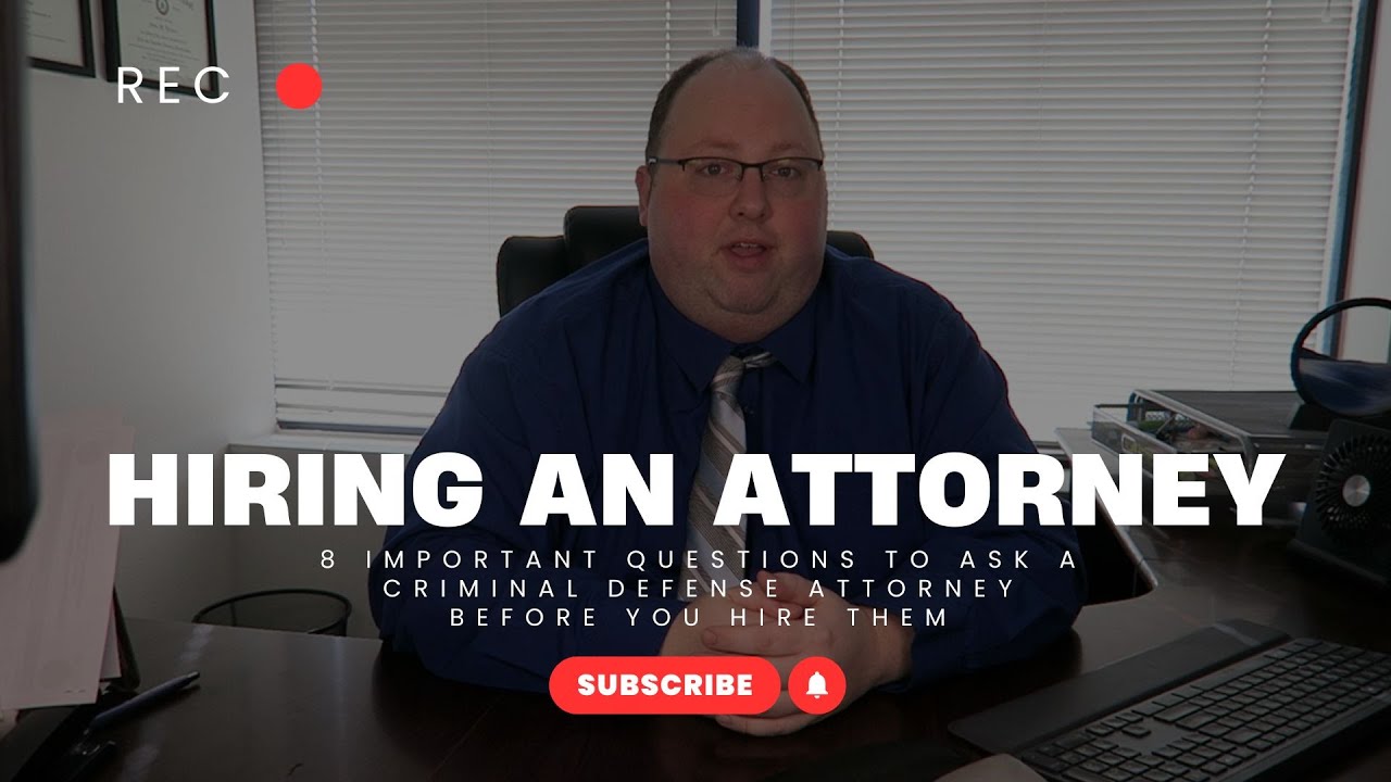 Don’t Hire a Criminal Defense Lawyer Until You Ask This
