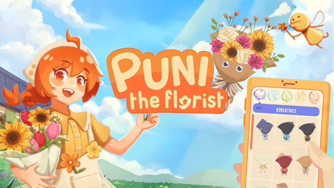 🎮 DEMO Gameplay : Puni the Florist 🌸 Design Bouquets