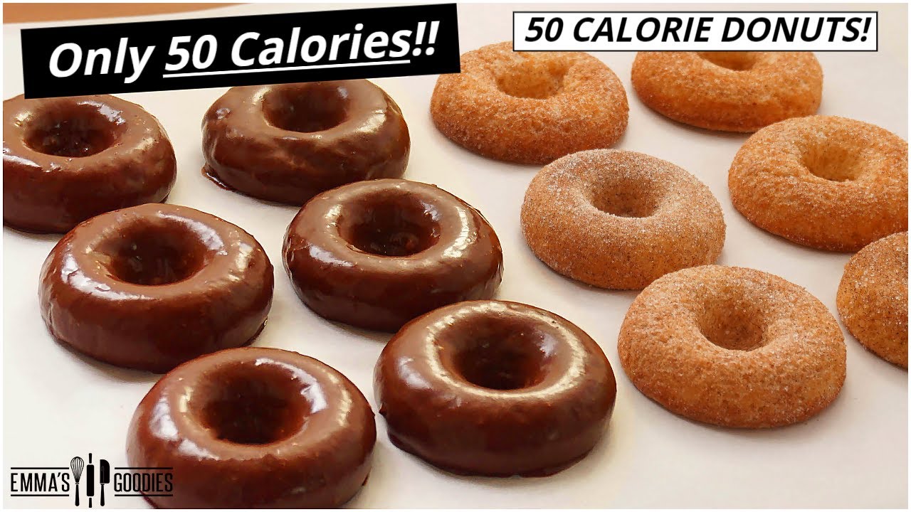ONLY 50 Calories DONUTS!! 😱 Yes it's possible and they're AMAZING! Low Calorie Donut Recipe!🍩