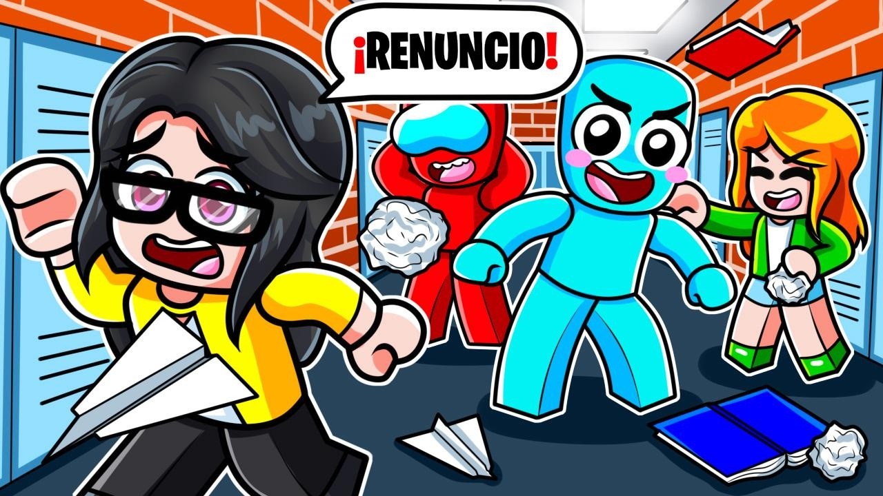 Trolleando a Mi Profesora Hasta que RENUNCIE en Roblox!