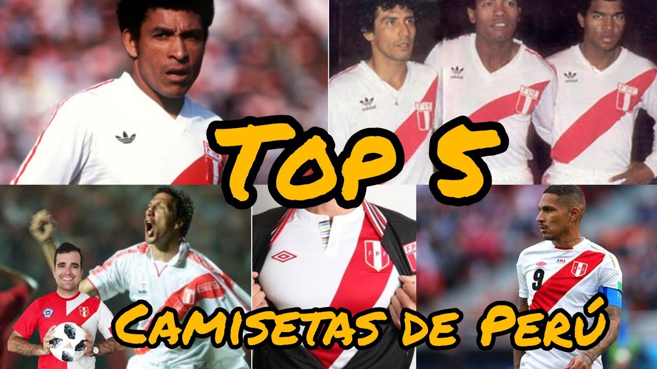 Las camisetas más lindas de la selección peruana