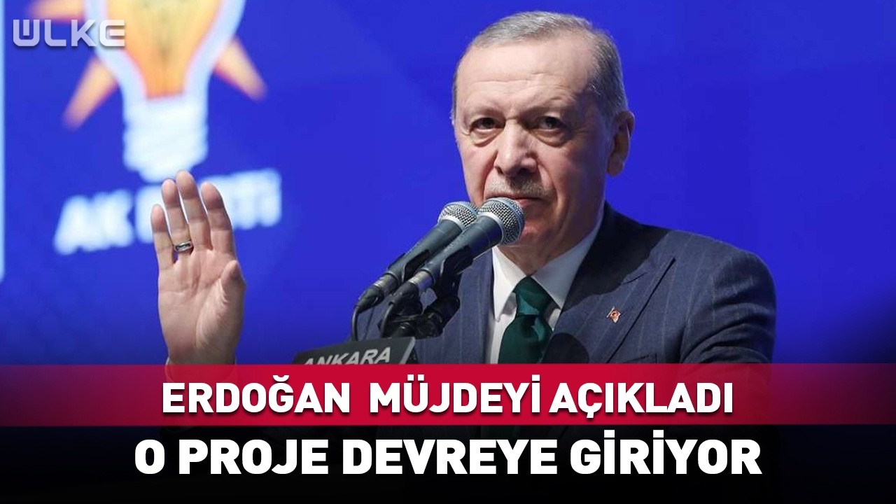 Erdoğan Müjdeyi Canlı Yayında Açıkladı! O Proje Devreye Giriyor #Sondakika