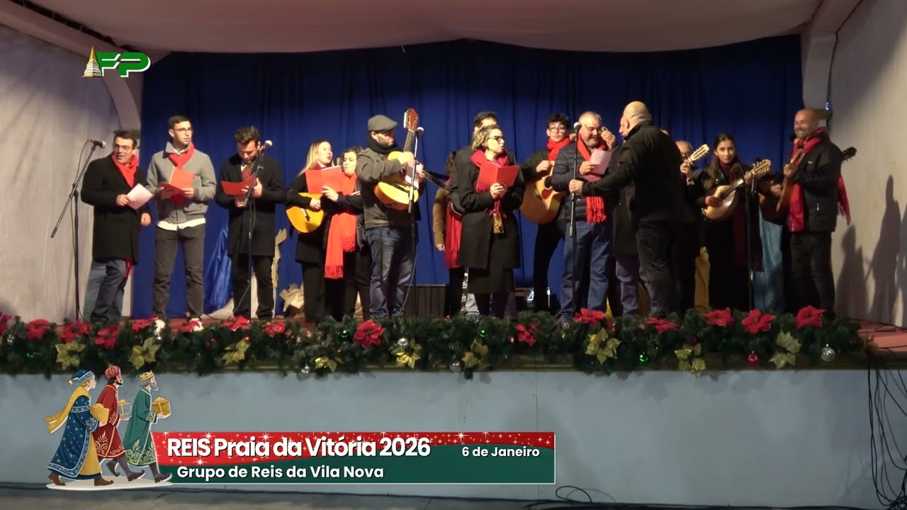 Reis Praia da Vitória 2026  - Reis Junta de Freguesia da Vila Nova  - 6 de Janeiro