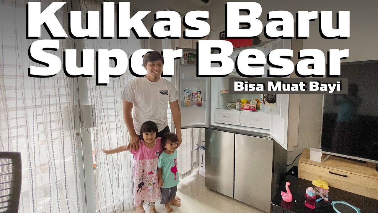 KULKAS BARU 4 PINTU!!