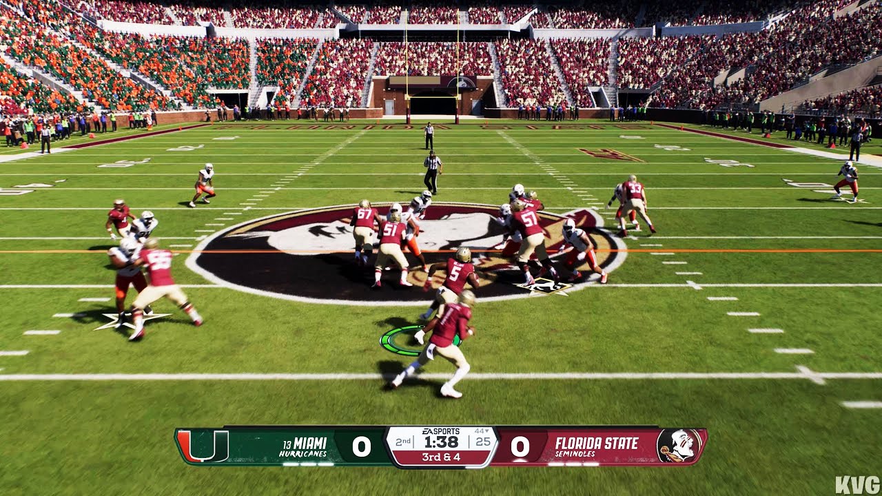 College Football 26 - Miami Hurricanes vs Florida State Seminoles - Gameplay (PS5 UHD) [4K60FPS]