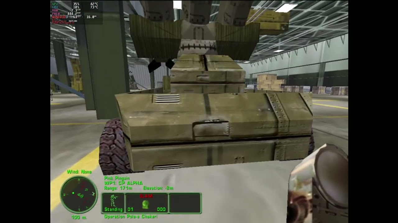 Delta Force TFD - (Camp) #16 - Operation Pole-e Chakari. (No Comments) gameplay. (Fedora Linux)