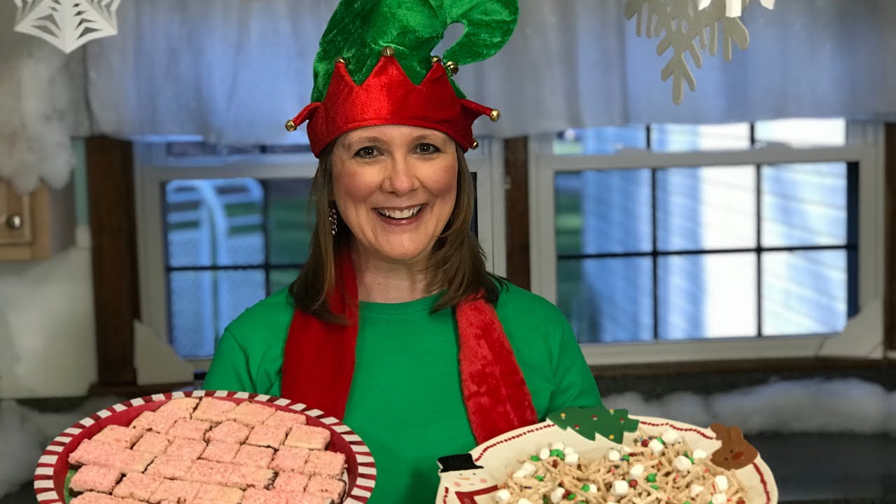 Elf Recipes Candy Cane Fudge and Spaghetti Cookies