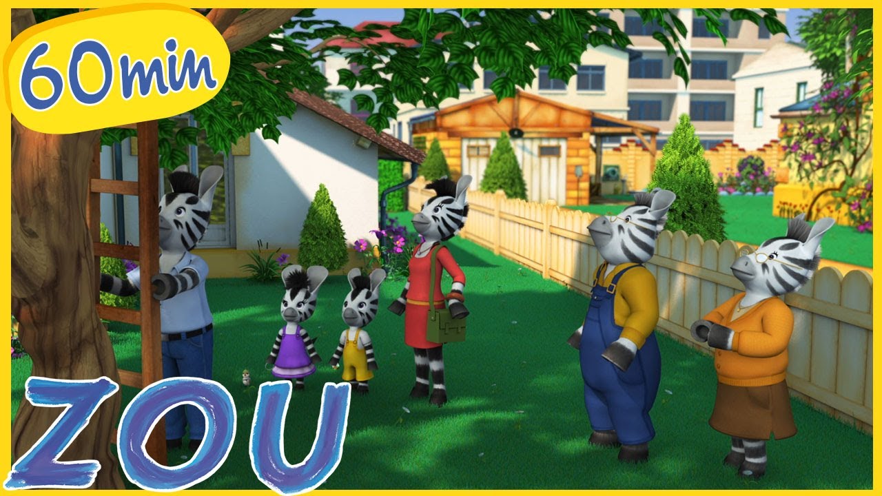 Zou Recopilaci&oacute;n en espa&ntilde;ol 🦓 1H de ZOU 🐦 Dibujos Animados