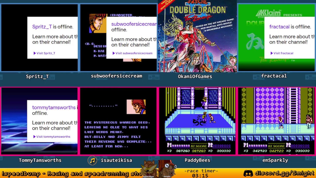 Arcade Pit, the weekly gameshow, and Speedbump Mystery Races!