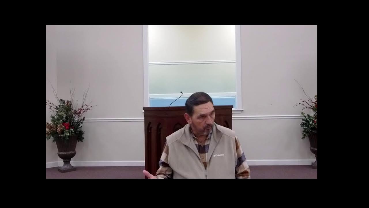 Wednesday Night Bible Class
