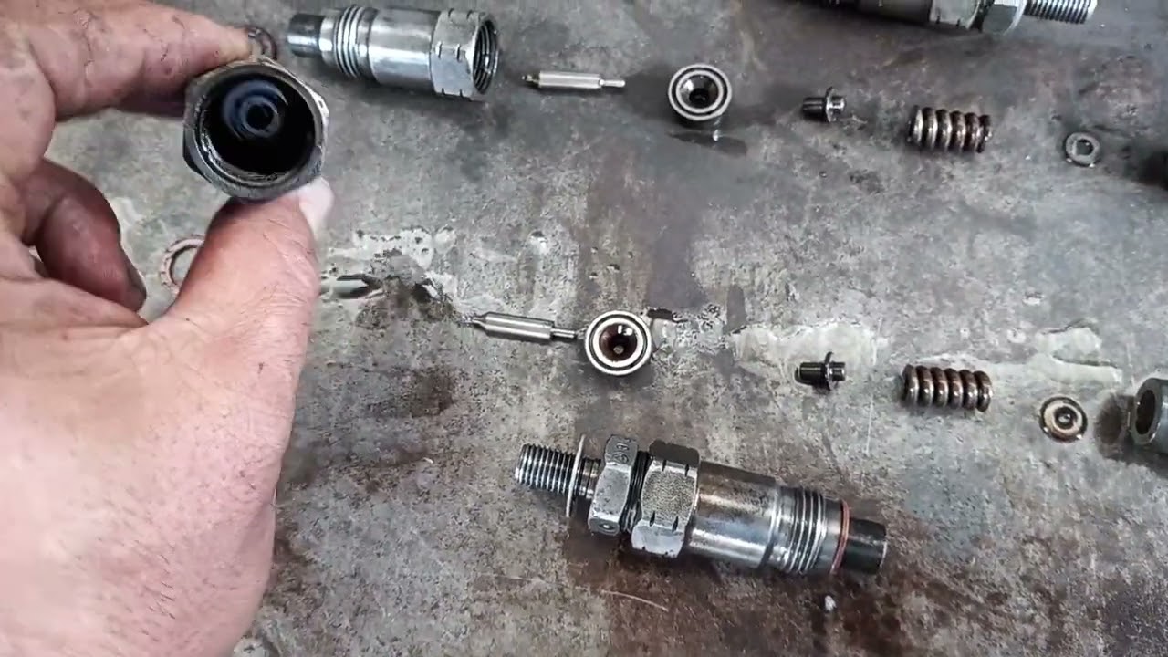 bico injetor diesel mecânico limpeza