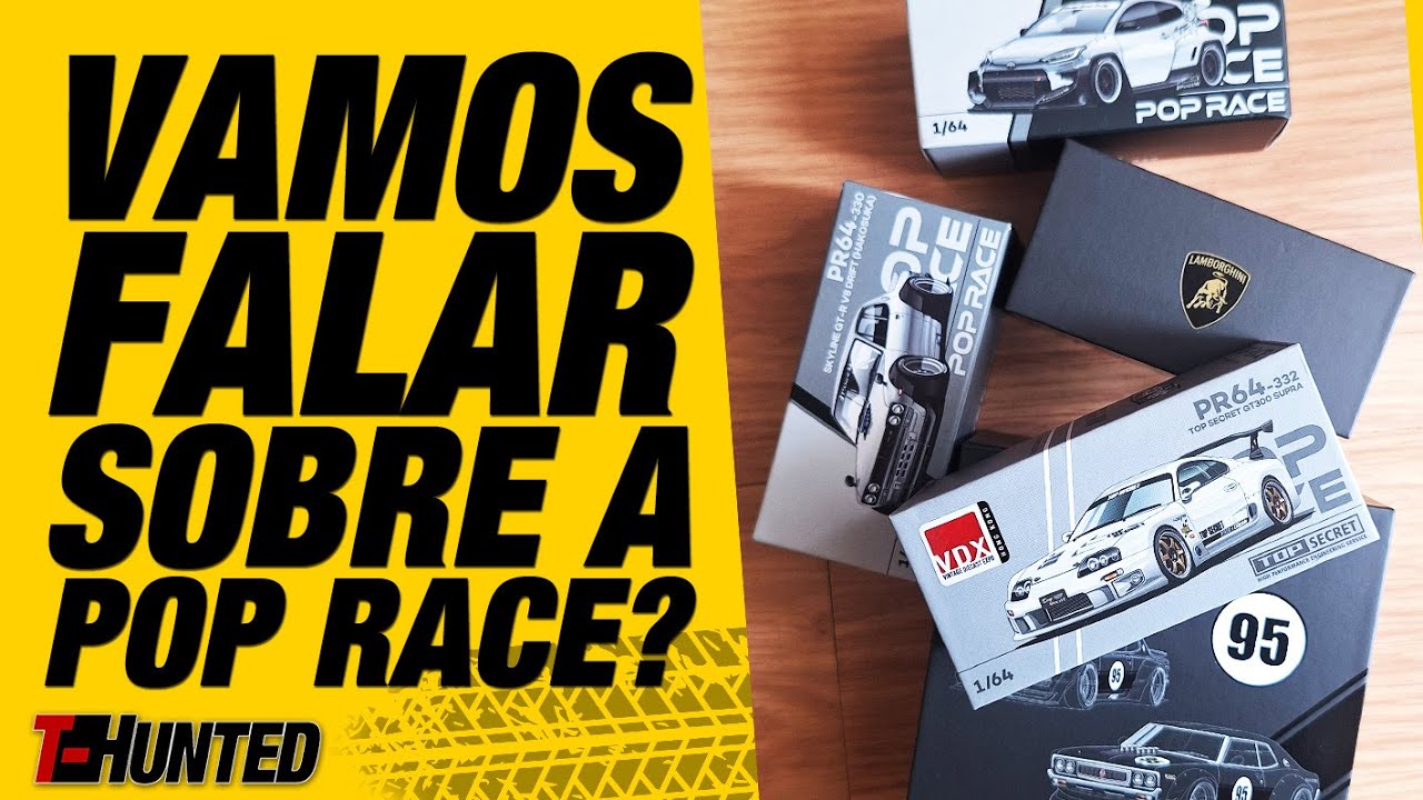 VAMOS FALAR DE POP RACE? A MELHOR NOVIDADE DO NOSSO HOBBY DOS ÚLTIMOS TEMPOS?