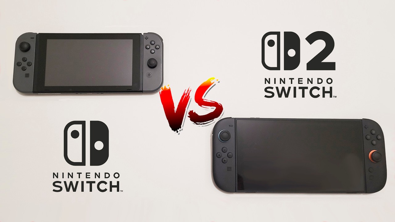 Nintendo Switch VS Switch 2 (Comparison/Unboxing)