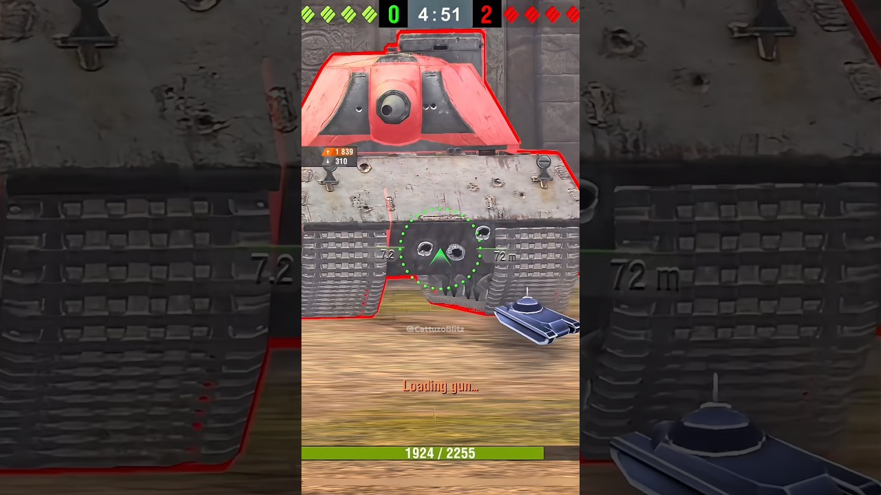 Conqueror | 6 Kills & 7475 DMG | #worldoftanksblitz #wotblitz #shorts #танки