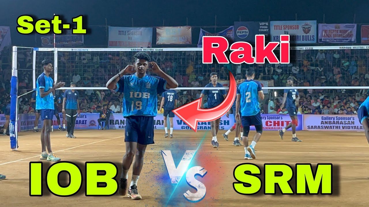 BARGUR match|| set-1💥SRM vs IOB