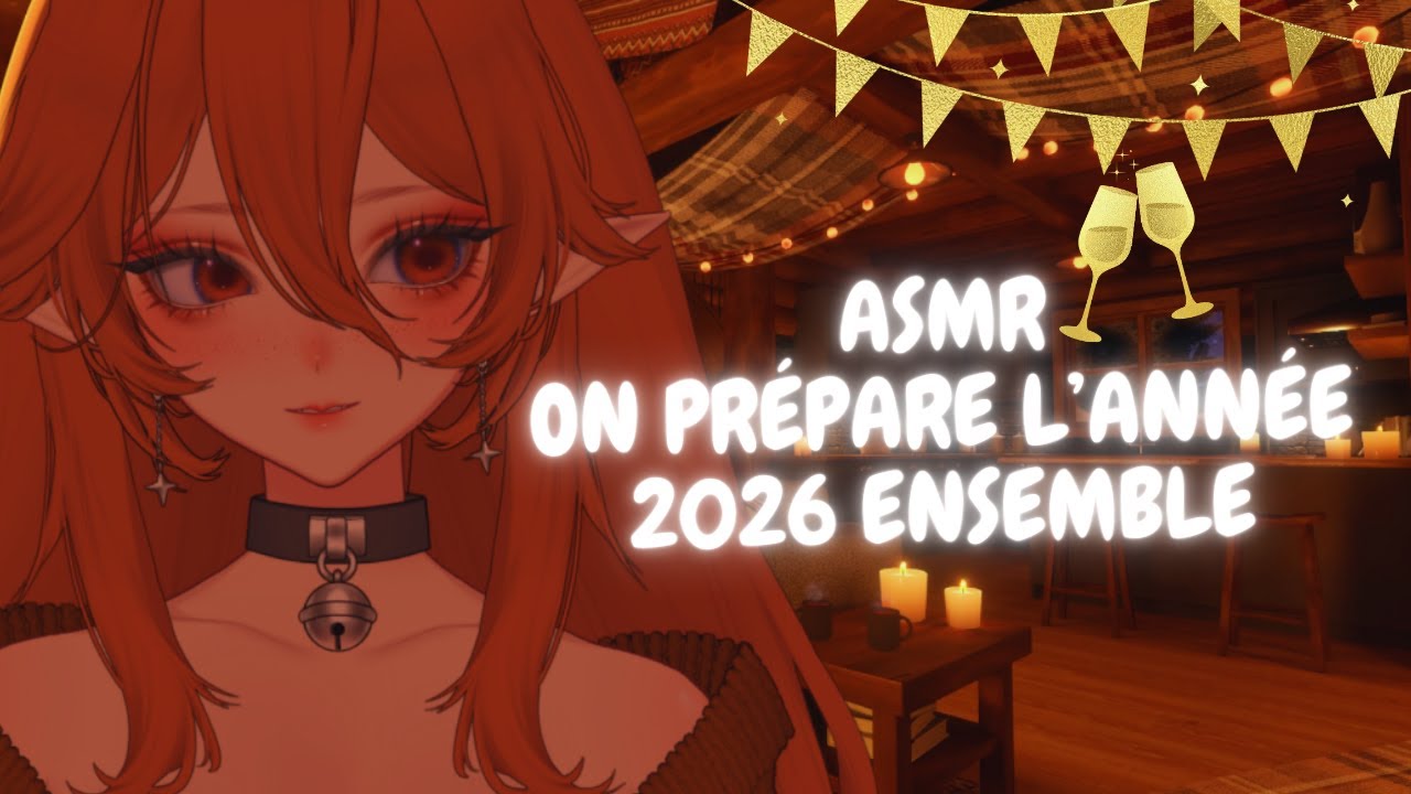 ASMR Fin d’Année 🎄 J’écris mes résolutions avec toi (chuchotements doux)