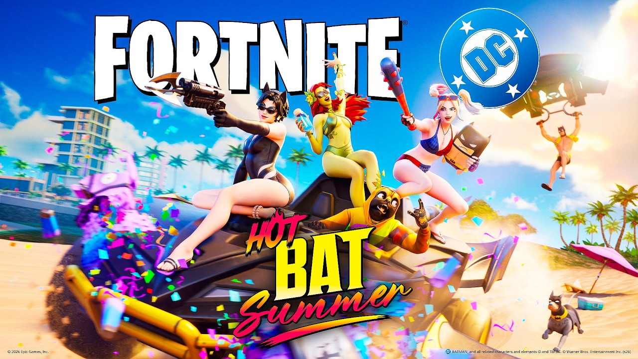 FULL Fortnite DC Update Keyart Breakdown..!
