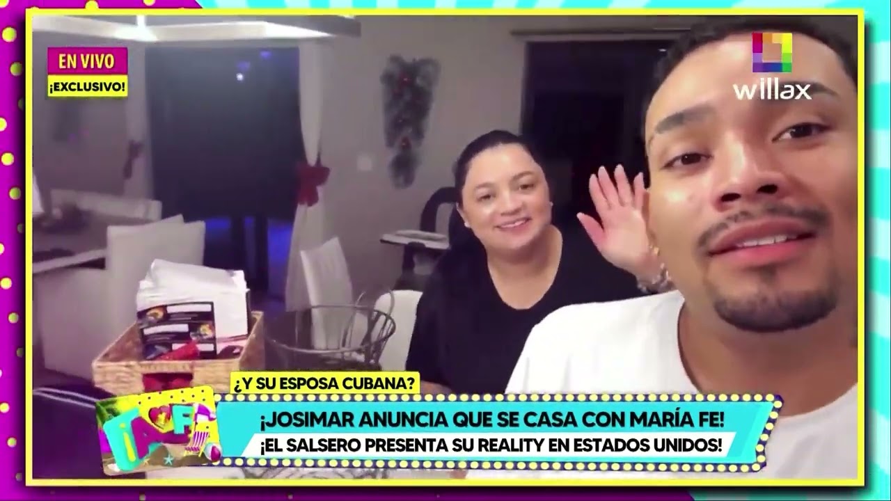 Amor y Fuego - ENE 19 - ¿Y SU ESPOSA CUBANA? ¡JOSIMAR ANUNCIA QUE SE CASA CON MARIA FE! | Willax