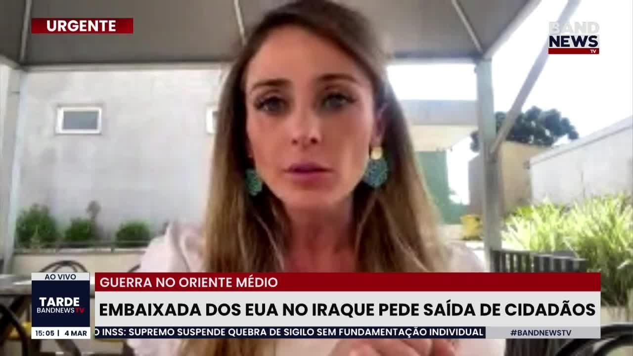 Embaixada dos EUA no Iraque pede saída de cidadãos