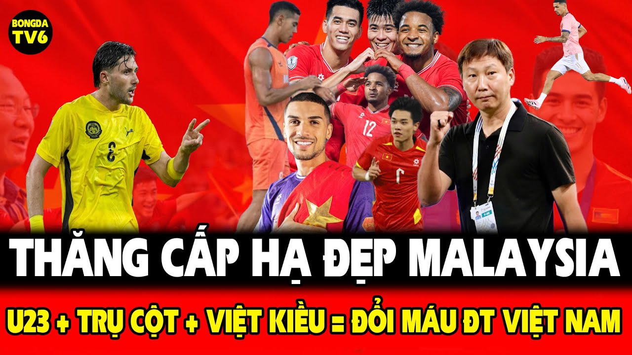 U23 VIỆT NAM CHỨNG MINH XONG BẢN LĨNH, THẮNG CẤP ĐỘI TUYỂN VIỆT NAM HẠ ĐẸP MALAYSIA