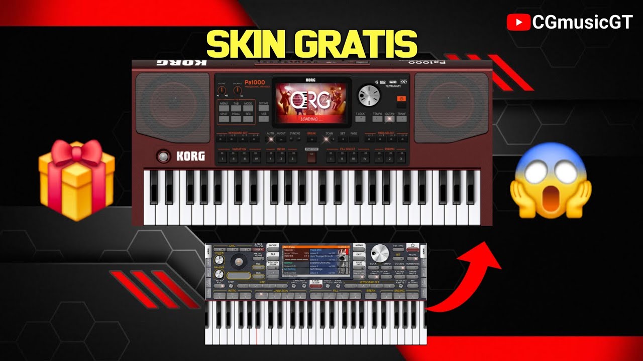 SKIN GRATIS PARA ORG 24 | KORG PA1000