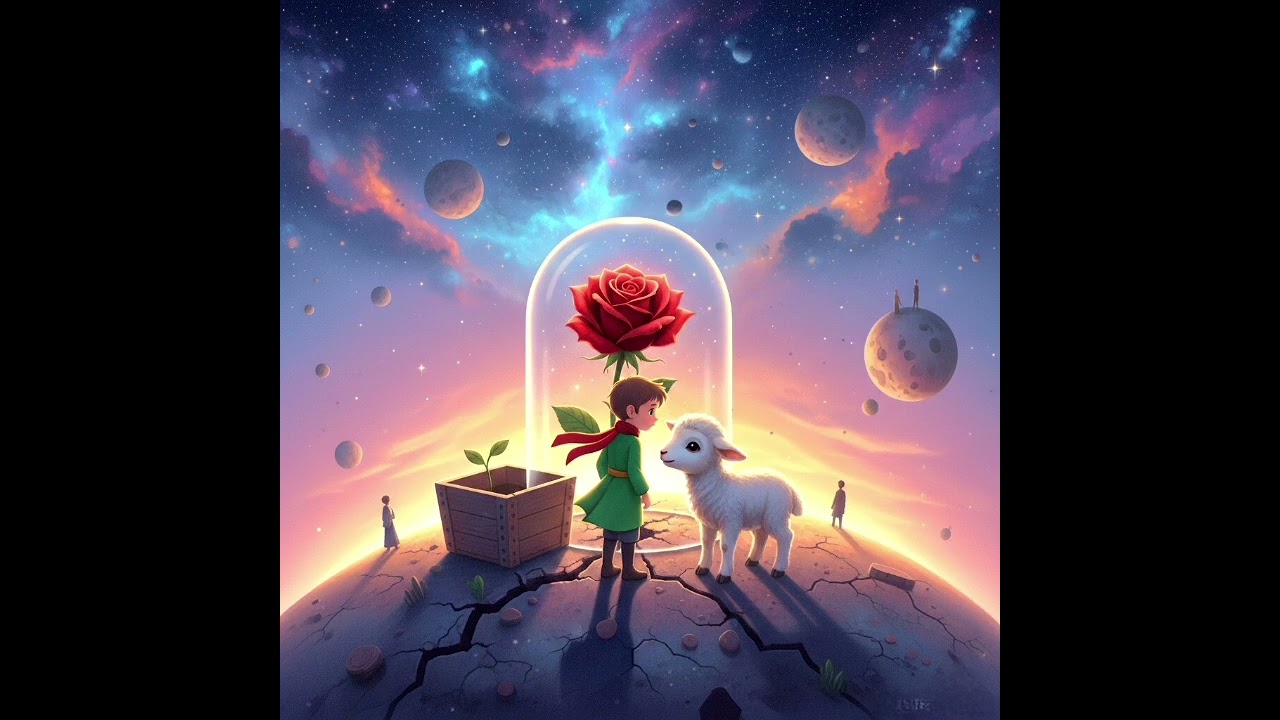 MALÝ PRINC 🐏🥀🙋‍♂️ AUDIO PŘÍBĚH @ivanacreativ