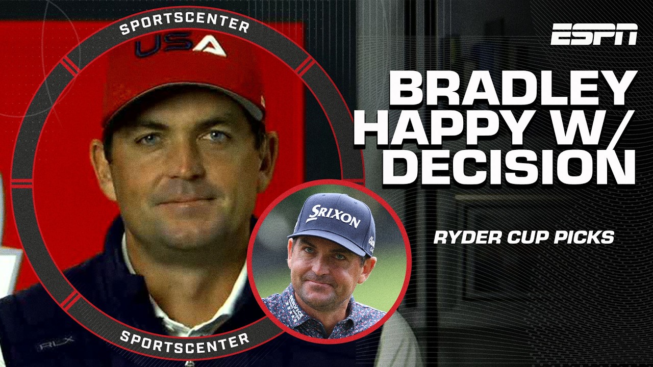 Keegan Bradley justifies his Ryder Cup captain's picks 🇺🇸 'It was really an easy decision' 👏 | SC