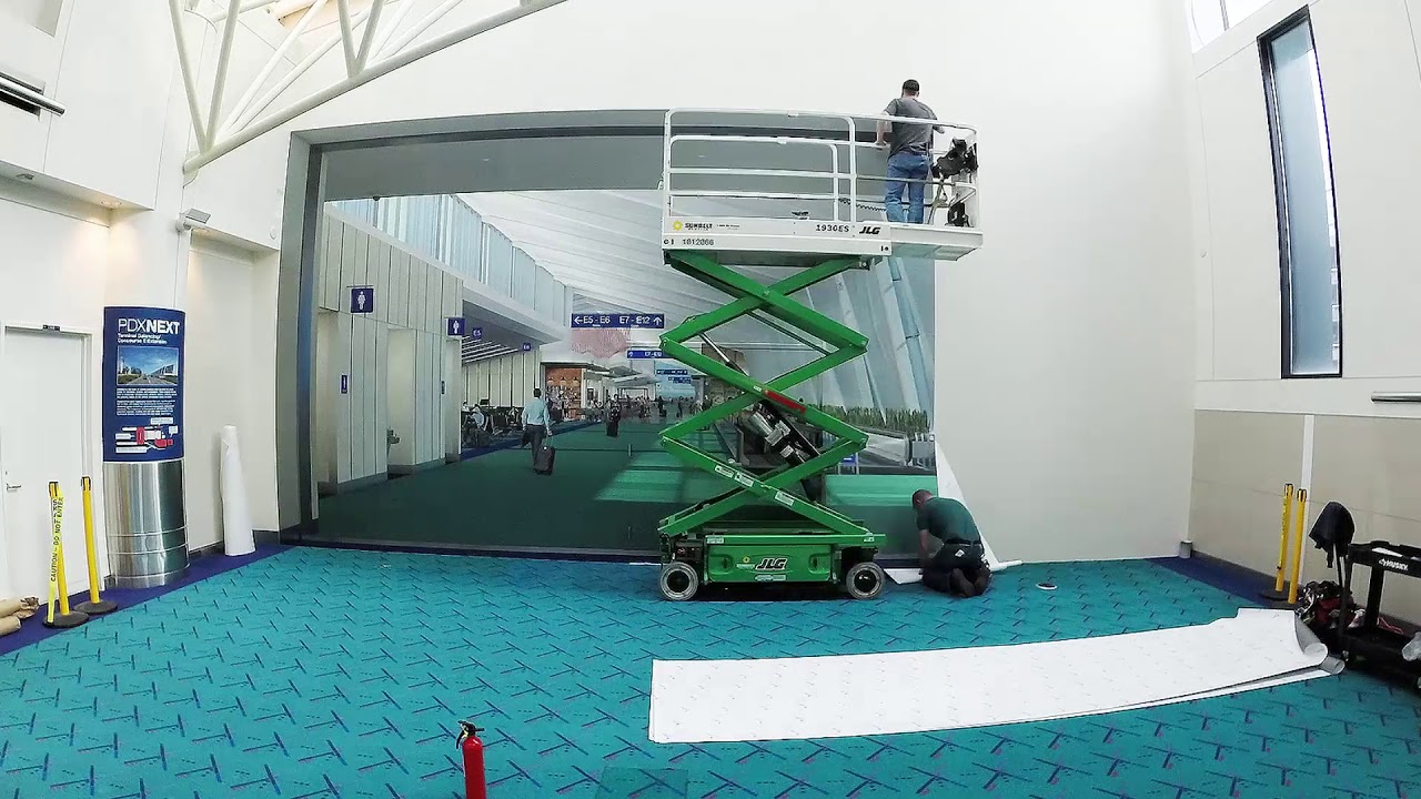 A Sneak Peak at Concourse E Extension