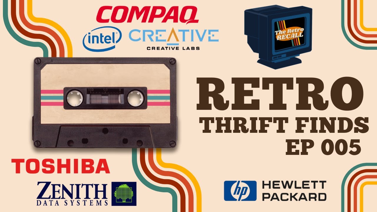 Retro Tech Thrift Finds!! - EP 005
