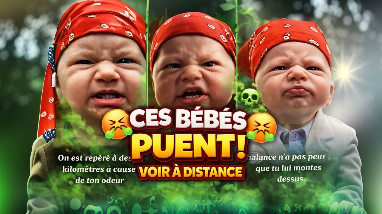 Quand les bébés parlent trop tôt… faut les arrêter…😭😂 