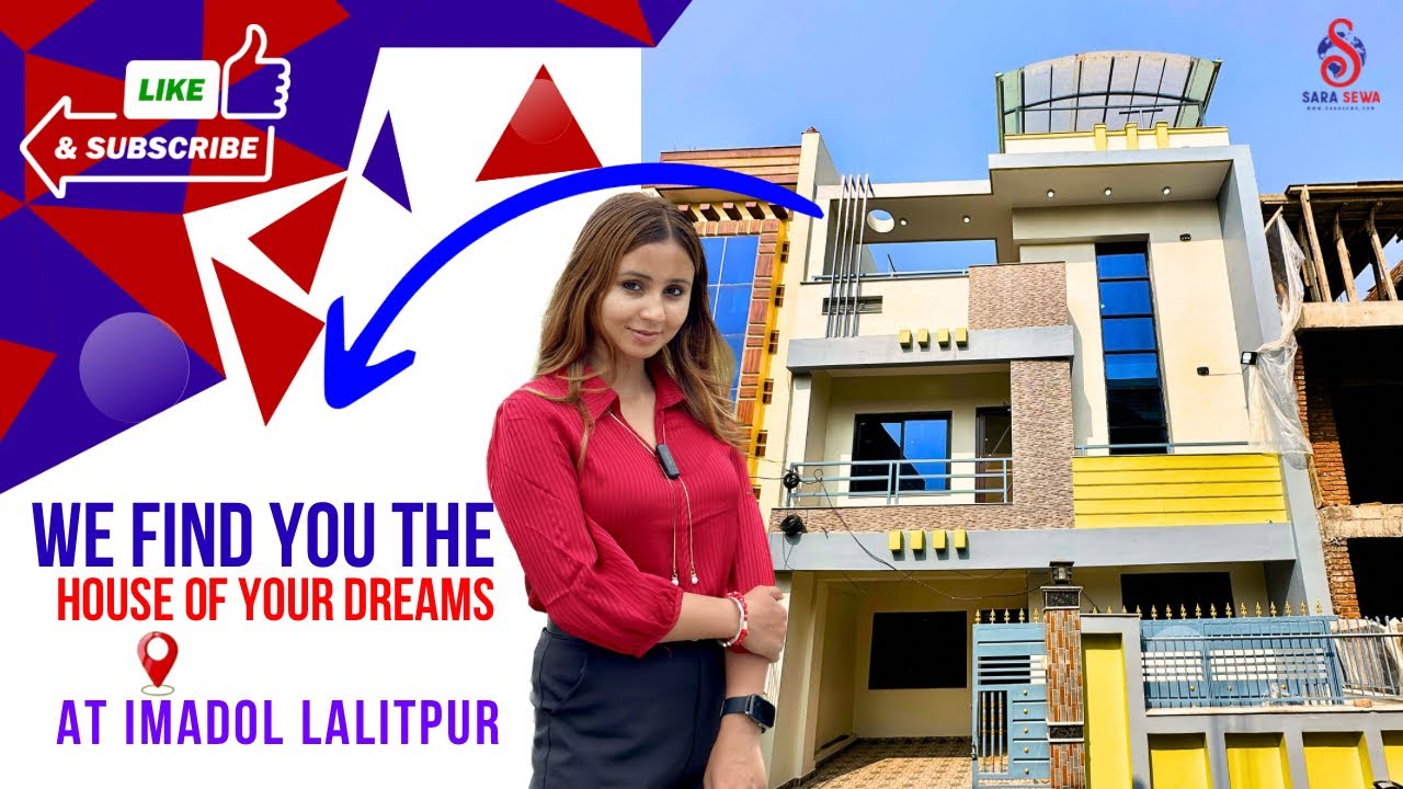 Amazing Luxurious Semi Furnished House On Sale At Imadol Lalitpur. Near By Buddha Party Place.