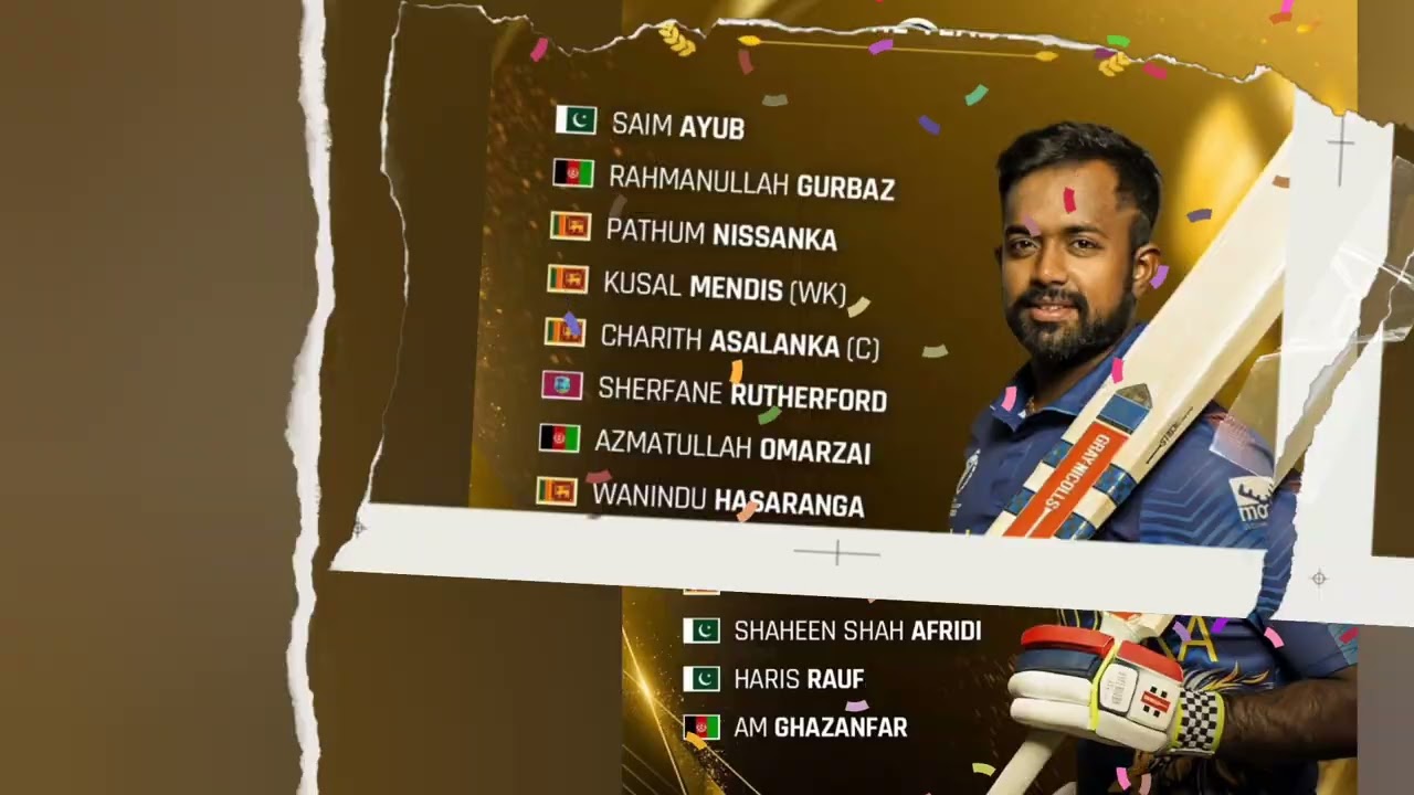 ICC MEN'S TEST, ODI, T20IS TEAM OF THE YEAR 2024 || #cricket #cricketupdates #cricketworld #icc