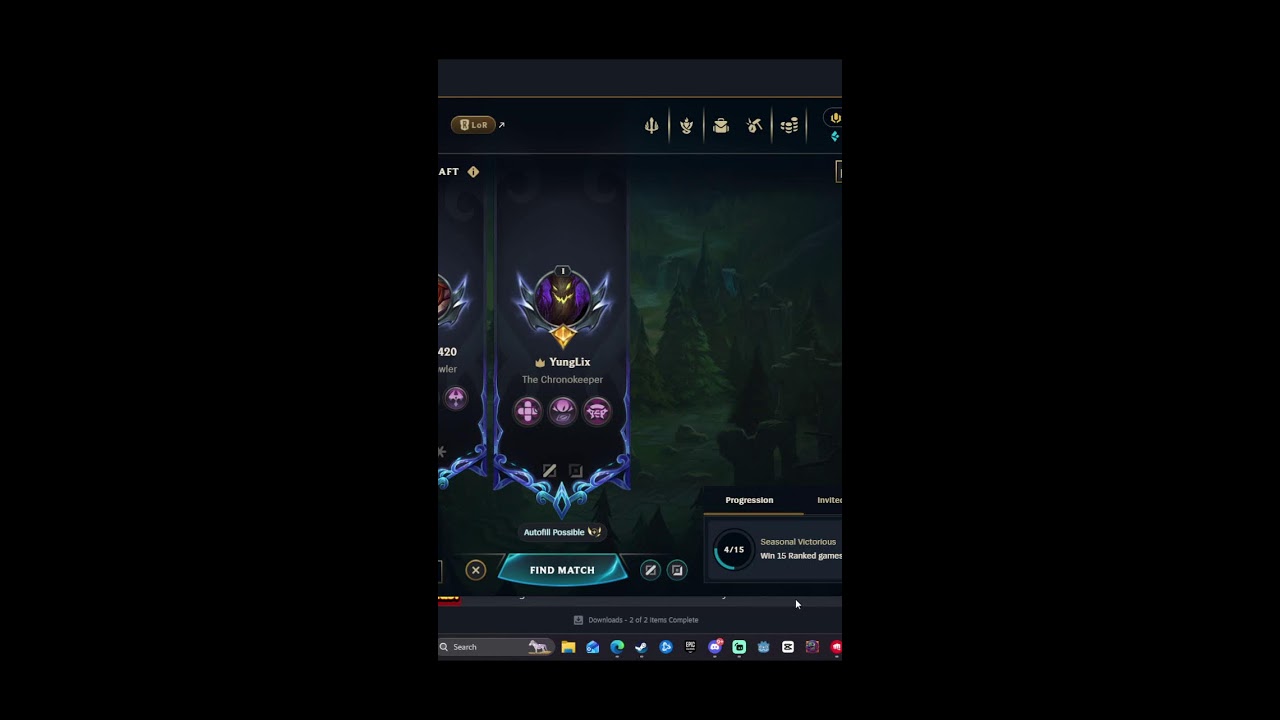 One Rank from Gold easy Hype League of Legends