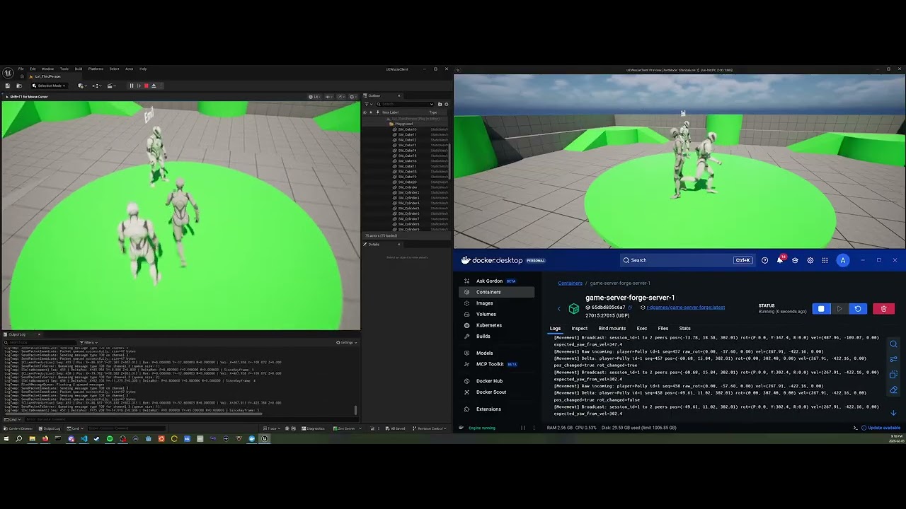 Unnamed MMO Development - Movement and replication