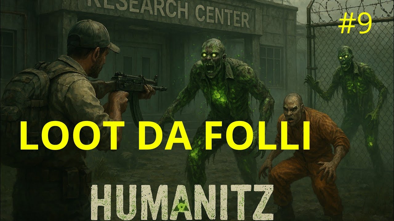 HUMANITZ (GAMEPLAY ITA) RAZZIA AL CENTRO RICERCA SEGRETO!!! #9 Long Video  COOP