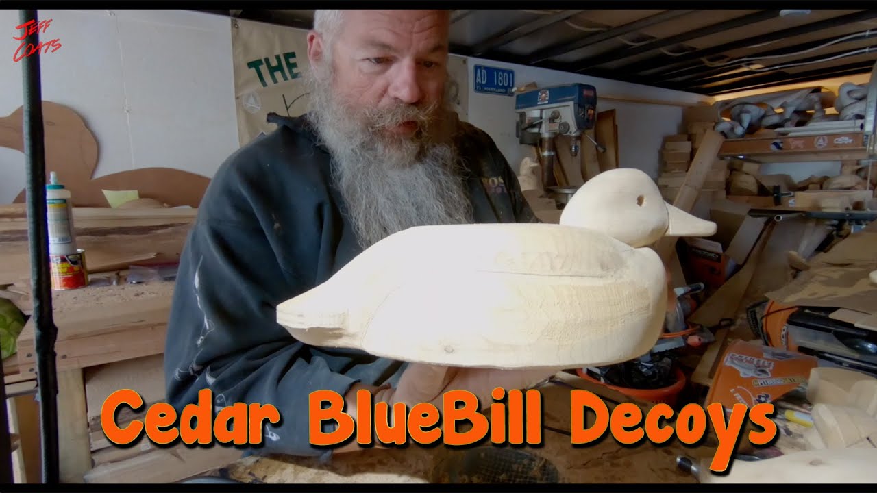 How to Carve Decoys - Duck Decoys - Bluebill Decoys - Duck Hunting