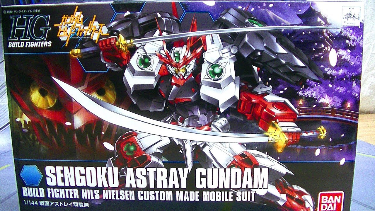 【ガンプラを回すだけ】HG1/144  戦国アストレイ頑駄無&祭ウェポン Sengoku Astray Gundam & Matsuri Weapon
