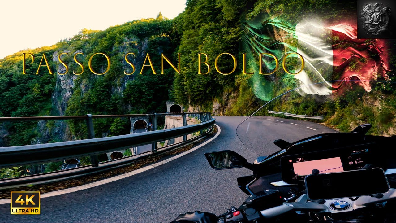 Passo San Boldo on a 2024 K1600GTL