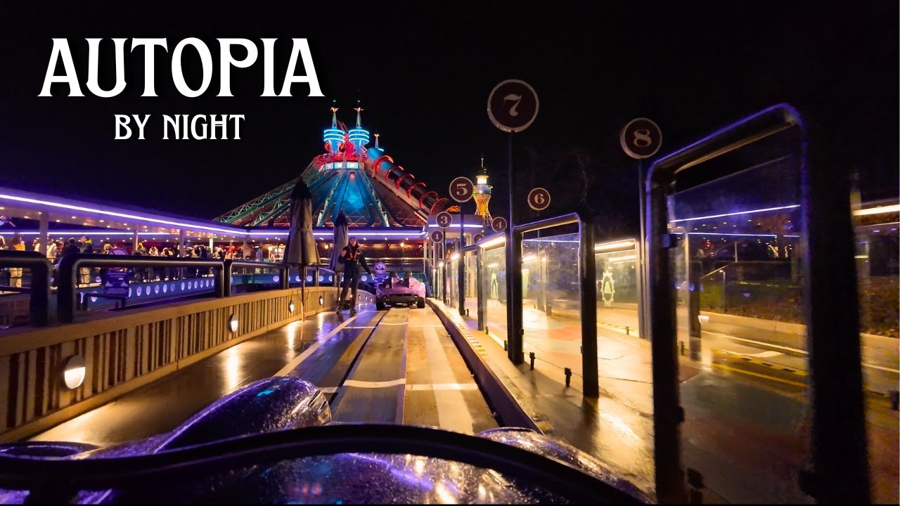 [4K] Autopia [On ride] - Disneyland Paris