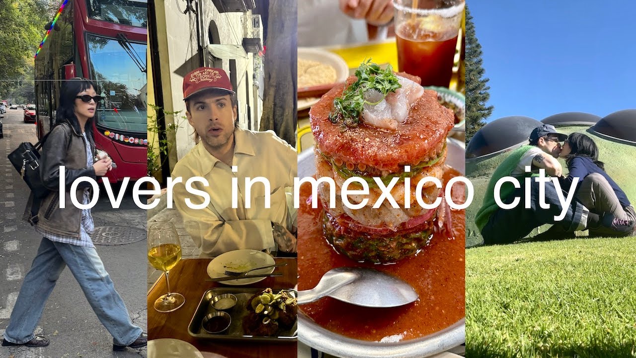 mexico city travel vlog | art week, where to eat and shop, surprise engagement!, life in my 30's