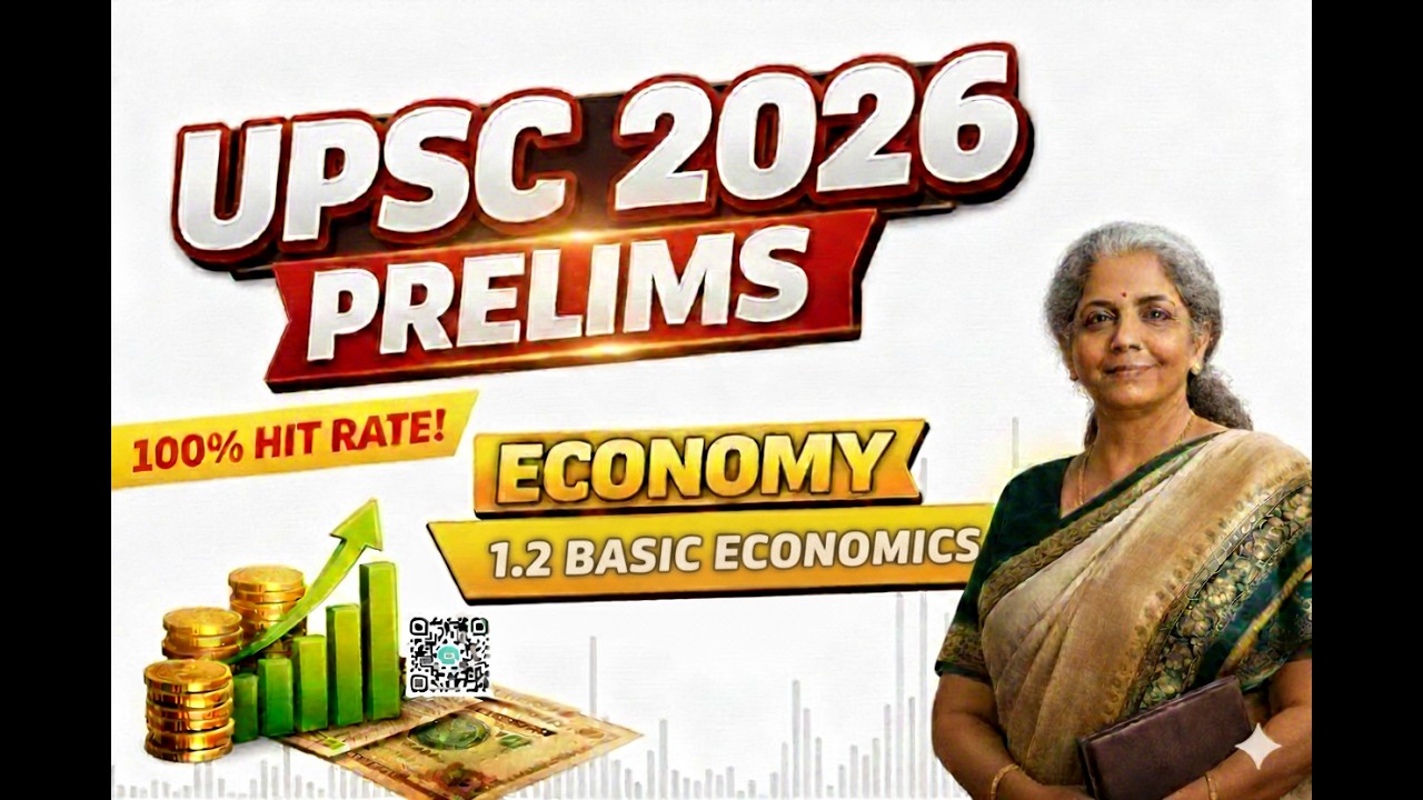 Microeconomics & Basic Terminology  | Indian Economy - Chapter 1.2 | UPSC Preparation