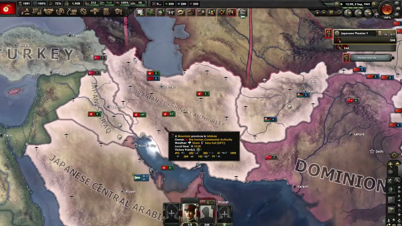 HOI 4 Communist Japan playthrough part 9 we invaded russia