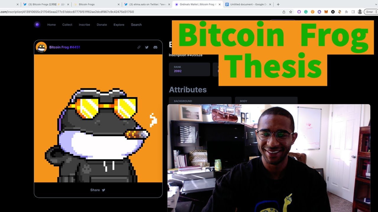 Bitcoin Frog (Investment Thesis)